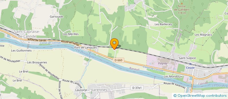 localisation de l'entreprise SCI  LA BORIE BASSE  BANEUIL