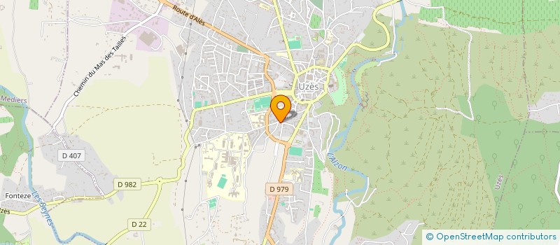 localisation de l'entreprise SCI LA BOUCAIRIE  UZES