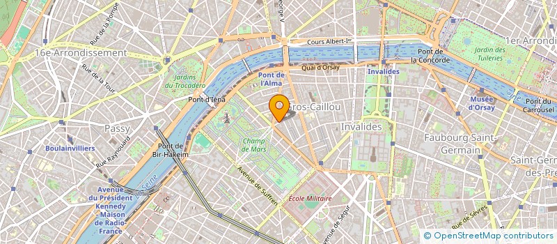 localisation de l'entreprise SCI LA BOUCHERIE DU CENTRE  PARIS