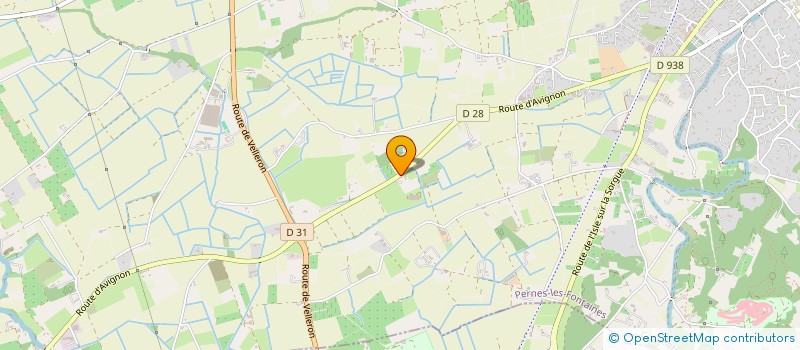 localisation de l'entreprise SCI LA BOUCHET à PERNES-LES-FONTAINES