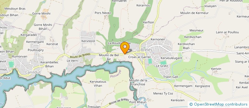 localisation de l'entreprise SCI LA BOUCHONNERIE  BRELES