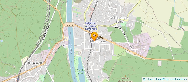 localisation de l'entreprise SCI LA BOUGAINVILLEE  SAMOREAU