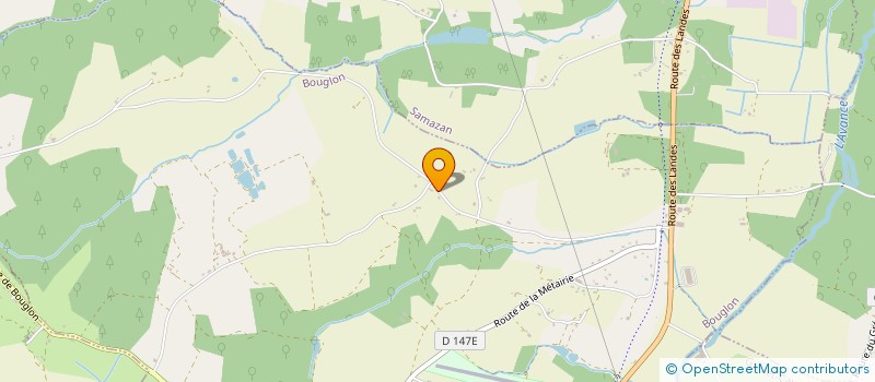 localisation de l'entreprise SCI LA BOUGLONAISE  BOUGLON