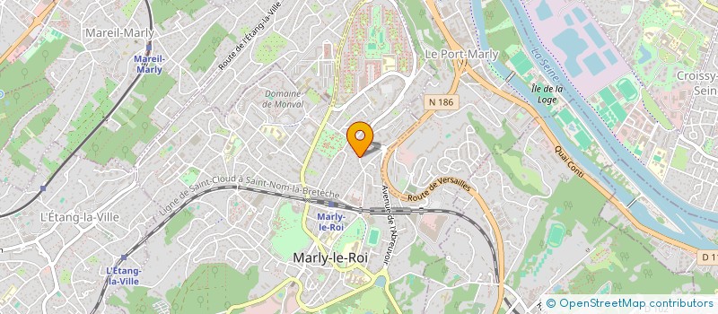 localisation de l'entreprise SCI LA BOUILLIE MARLY  MARLY-LE-ROI