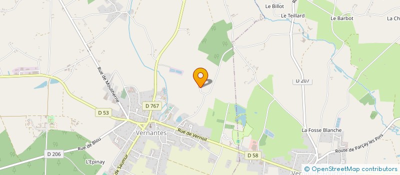 localisation de l'entreprise SCI LA BOULAY  NOYANT-VILLAGES