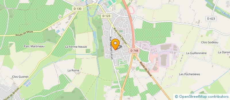 localisation de l'entreprise SCI LA BOULAYE à BRISSAC LOIRE AUBANCE