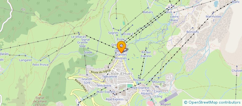 localisation de l'entreprise SCI LA BOULE DE NEIGE à HUEZ
