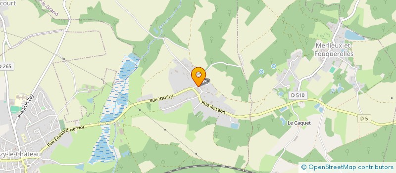 localisation de l'entreprise SCI LA BOULOIRE à ANIZY-LE-GRAND