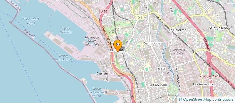 localisation de l'entreprise SCI LA BOUNOUENNE à MARSEILLE
