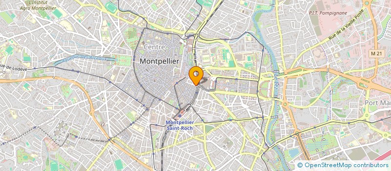 localisation de l'entreprise SCI LA BOURBONNAISE à MONTPELLIER