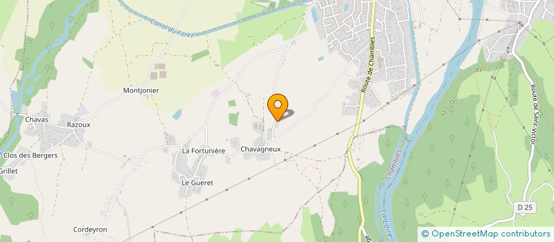 localisation de l'entreprise SCI LA BOURDARY  SAINT-JUST-SAINT-RAMBERT