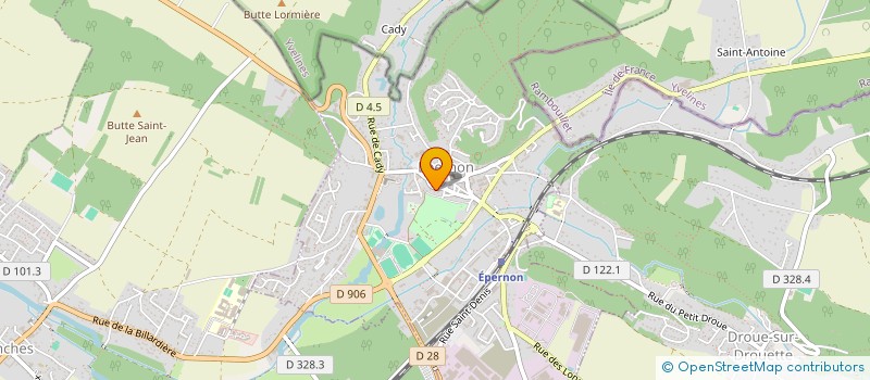 localisation de l'entreprise SCI LA BOURGEOISE à EPERNON