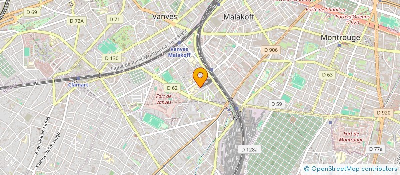 localisation de l'entreprise SCI LA BOURGEOISE  MALAKOFF