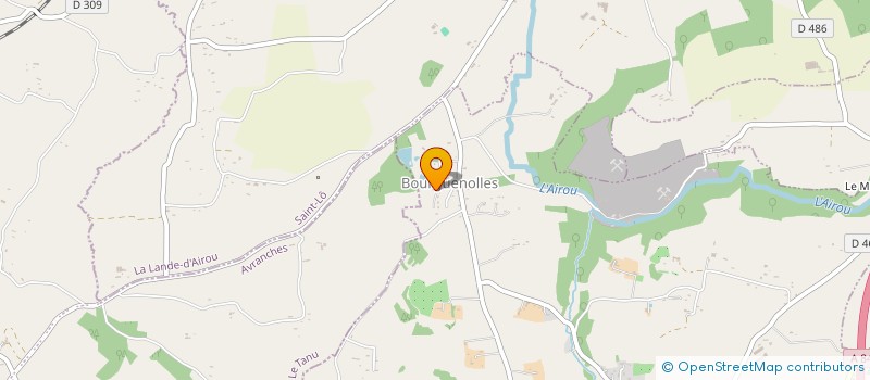 localisation de l'entreprise SCI LA BOURGUENOLAISE  BOURGUENOLLES