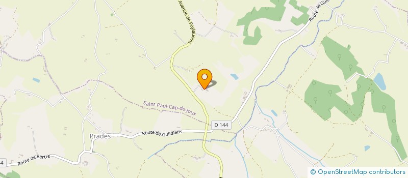 localisation de l'entreprise SCI LA BOUSQUETIE  SAINT-PAUL-CAP-DE-JOUX