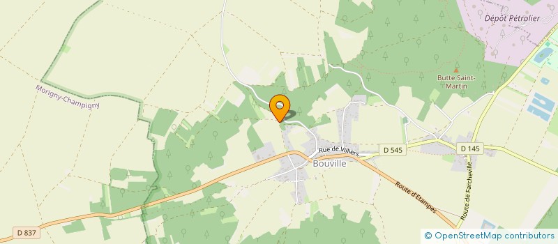 localisation de l'entreprise SCI LA BOUVILLONNE  BOUVILLE