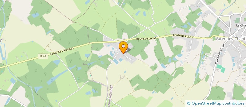 localisation de l'entreprise SCI LA BOUWYNIERE à VARENNES-CHANGY
