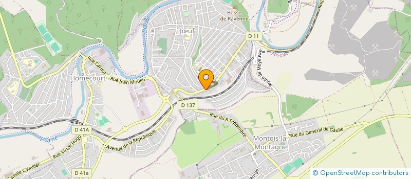 localisation de l'entreprise SCI LA BRASSERIE  JUF