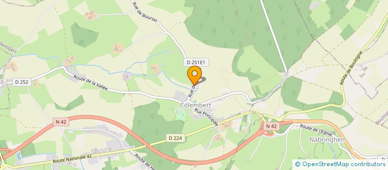 localisation de l'entreprise SCI LA BRASSERIE  COLEMBERT