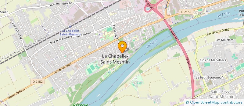 localisation de l'entreprise SCI LA BREDAUCHE  LA CHAPELLE-SAINT-MESMIN
