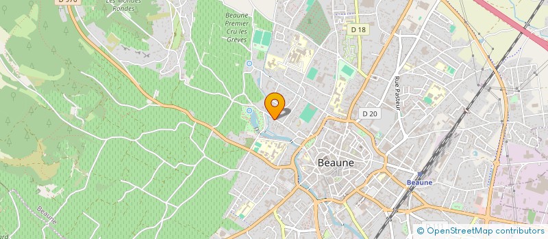 localisation de l'entreprise SCI LA BREGAUDIERE à BEAUNE