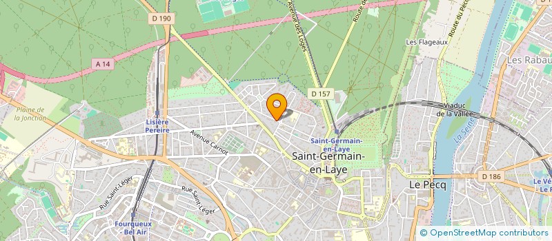 localisation de l'entreprise SCI LA BREHARDAIS  SAINT-GERMAIN-EN-LAYE