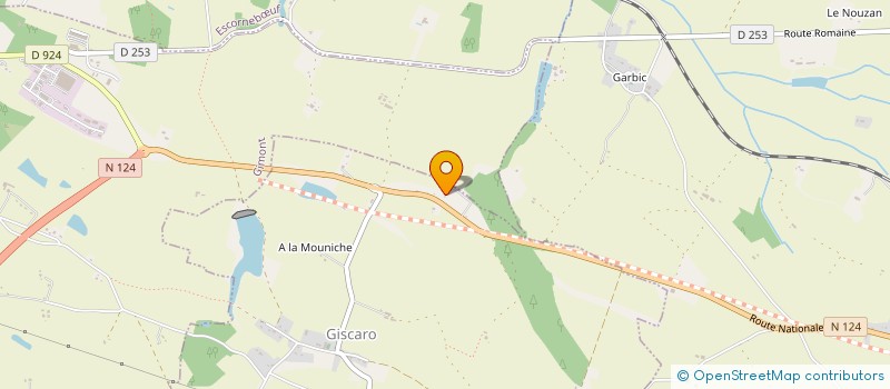 localisation de l'entreprise SCI LA BRENA  GIMONT