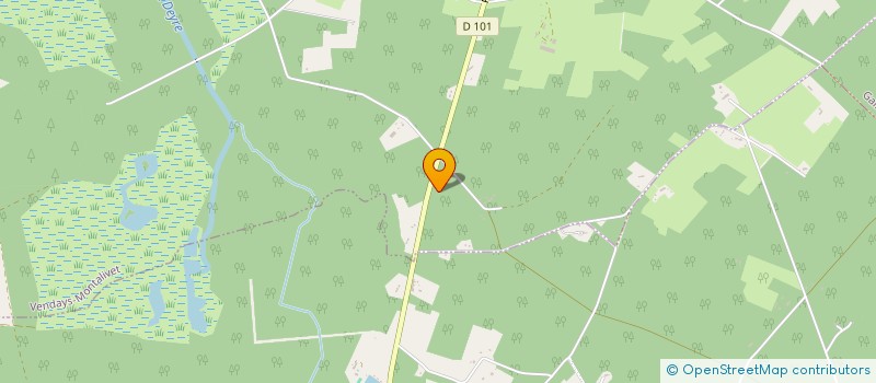 localisation de l'entreprise SCI LA BRESQUETTE  VENDAYS-MONTALIVET