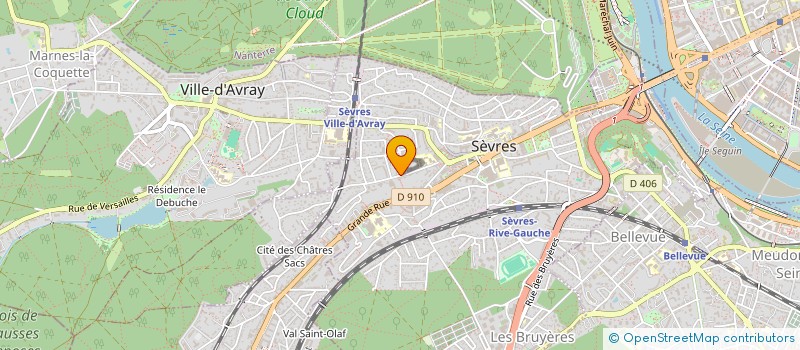 localisation de l'entreprise SCI LA BRESTOISE à SEVRES