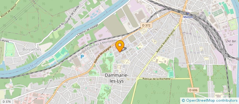 localisation de l'entreprise SCI LA BRETAGNE DE DAMMARIE à DAMMARIE-LES-LYS