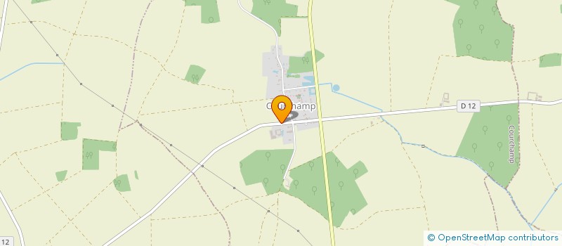 localisation de l'entreprise SCI LA BRETAUCHE  COURCHAMP