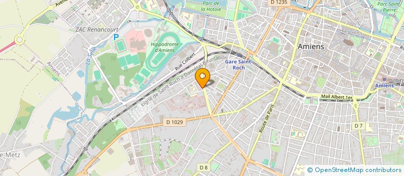 localisation de l'entreprise SCI LA BRETONNE  AMIENS