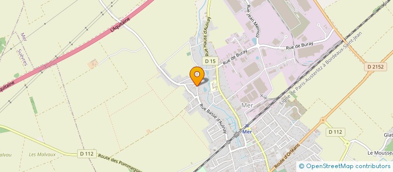 localisation de l'entreprise SCI LA BRETONNE  MER