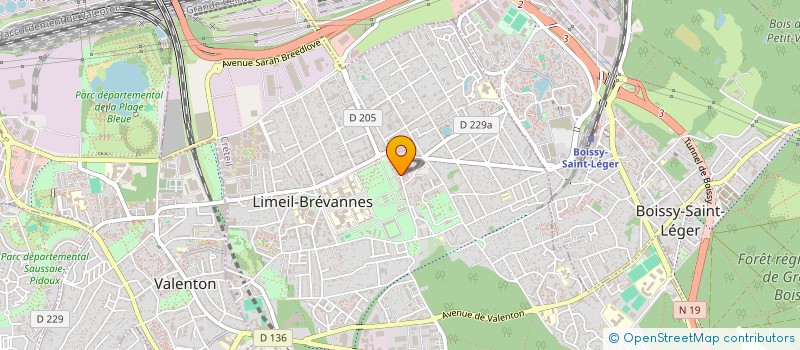 localisation de l'entreprise SCI LA BREVANNAISE à LIMEIL-BREVANNES