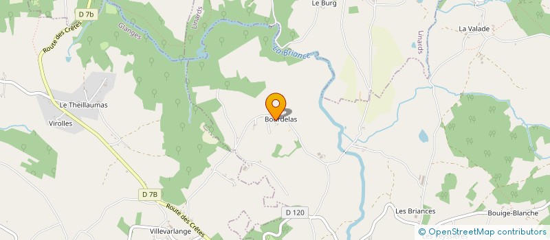 localisation de l'entreprise SCI LA BRIANCE  SAINT-MEARD