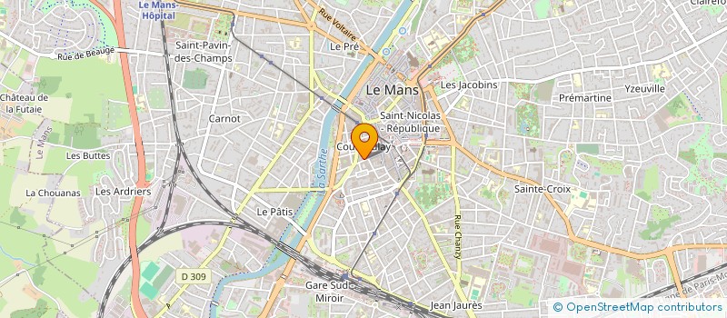 localisation de l'entreprise SCI LA BRIERE à LE MANS