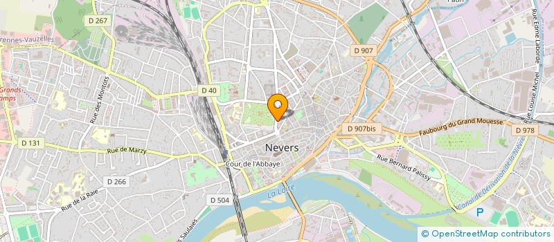 localisation de l'entreprise SCI LA BRIGARDIERE à NEVERS