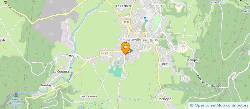 localisation de l'entreprise SCI LA BRILLATTE  PLATEAU D'HAUTEVILLE