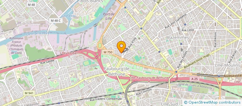 localisation de l'entreprise SCI LA BRIOLAISE à LILLE