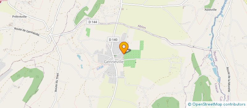 localisation de l'entreprise SCI LA BRIQUERIE  GENNEVILLE