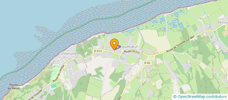 localisation de l'entreprise SCI LA BRIQUETERIE  CRICQUEBUF