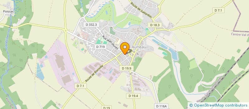 localisation de l'entreprise SCI LA BRIQUETERIE à AUNEAU-BLEURY-SAINT-SYMPHORIEN