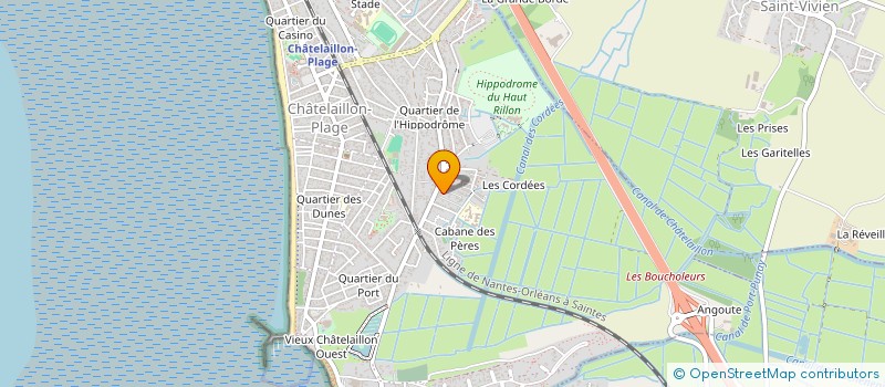 localisation de l'entreprise SCI LA BRIQUETERIE D'AYTRE à CHATELAILLON-PLAGE