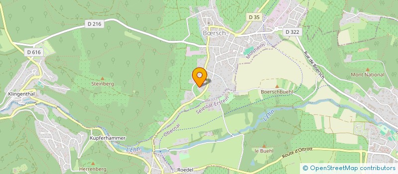 localisation de l'entreprise SCI LA BRIQUETTERIE  BRSCH