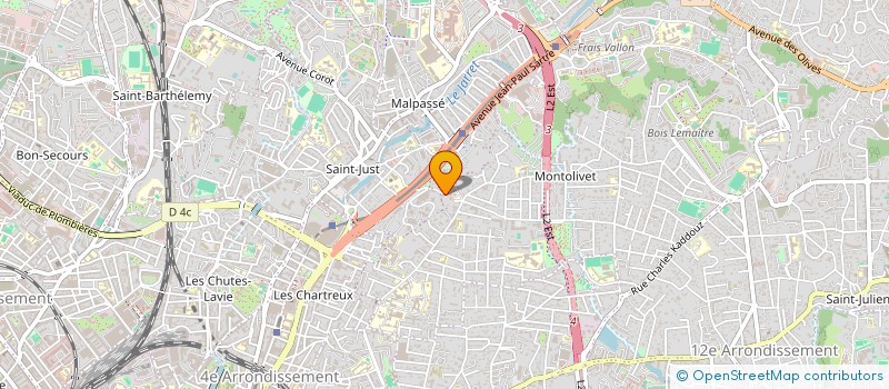 localisation de l'entreprise SCI LA BRISE à MARSEILLE