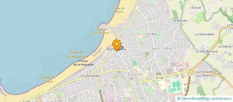 localisation de l'entreprise SCI LA BRISE à SAINT-MALO