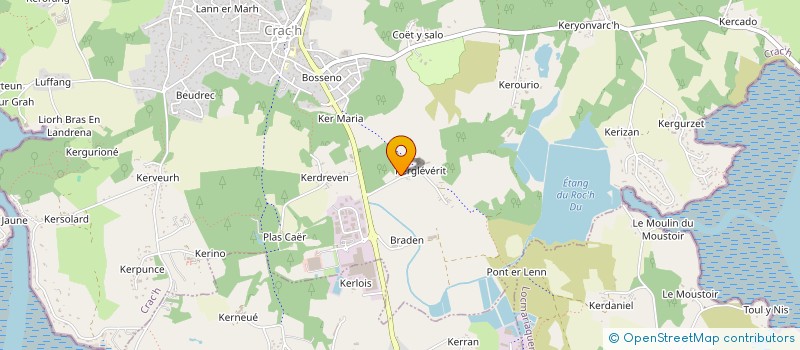 localisation de l'entreprise SCI LA BRISE  CRACH