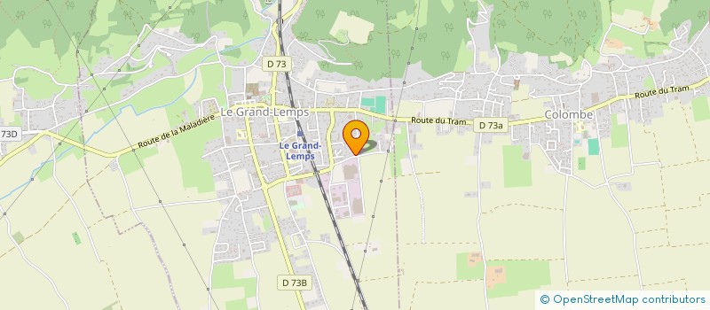 localisation de l'entreprise SCI LA BROCATELLE  LE GRAND-LEMPS