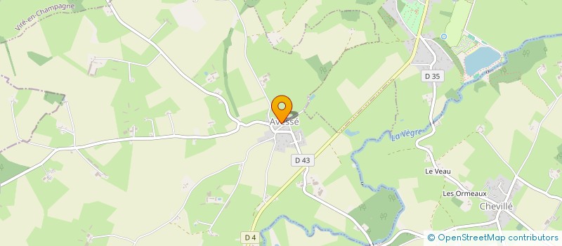 localisation de l'entreprise SCI LA BROSSE  AVESSE