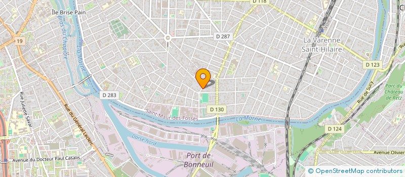 localisation de l'entreprise SCI LA BROSSERIE MONCEAUX à SAINT-MAUR-DES-FOSSES